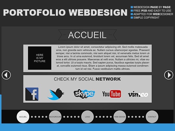 Portfolio Free Webdesign